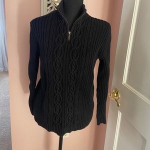 Black Land's End Sweater